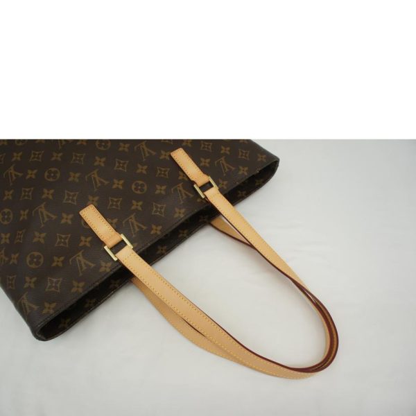 53358 4 Louis Vuitton Luco Monogram Tote Bag Brown