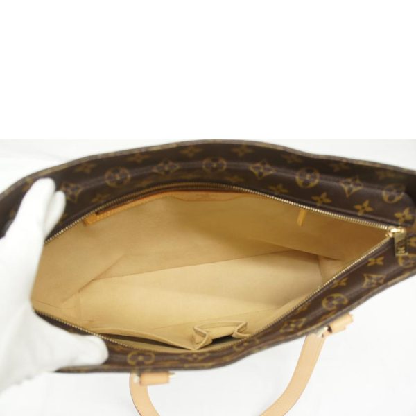 53358 5 Louis Vuitton Luco Monogram Tote Bag Brown