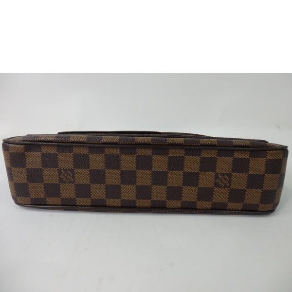 53372 4 Louis Vuitton Aubagne Damier Shoulder Bag Brown