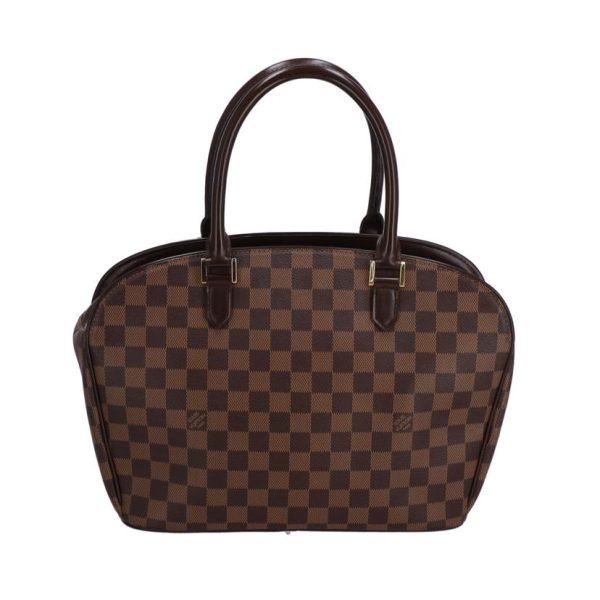 53389 2 Louis Vuitton Saria Horizontal Damier Ebene Shoulder Bag Brown