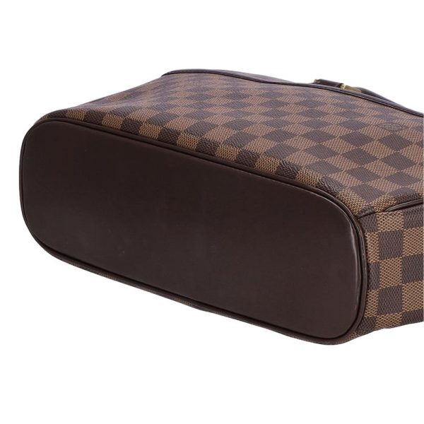 53389 3 Louis Vuitton Saria Horizontal Damier Ebene Shoulder Bag Brown