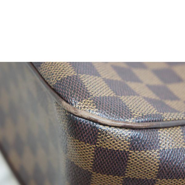 53396 11 Louis Vuitton Uzes Damier Ebene Tote Bag Brown