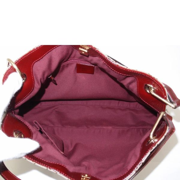 53396 5 Gucci GG Canvas Tote Bag Red