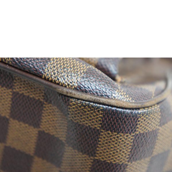 53396 8 Louis Vuitton Uzes Damier Ebene Tote Bag Brown