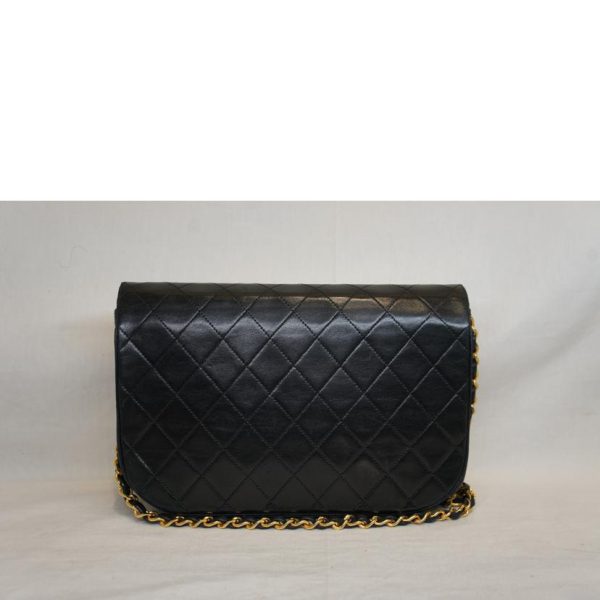 53426 2 Chanel Vintage Chain Shoulder Bag Lambskin