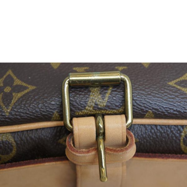 53457 6 Louis Vuitton Cartesier MM Handbag Brown