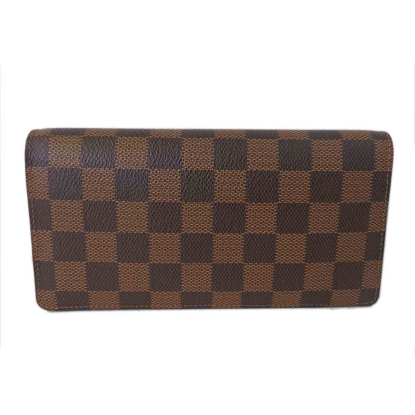 53463 1 Louis Vuitton Portefeuil Brazza Damier Wallet