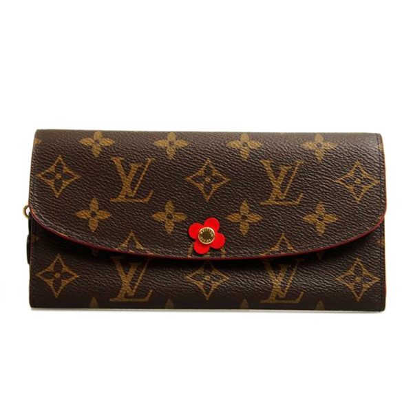 53494 1 Louis Vuitton Portefeuille Emily Bag Monogram Brown