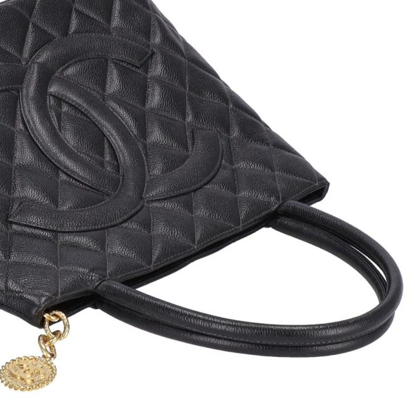 53563 4 Chanel Reprint Tote Bag Black