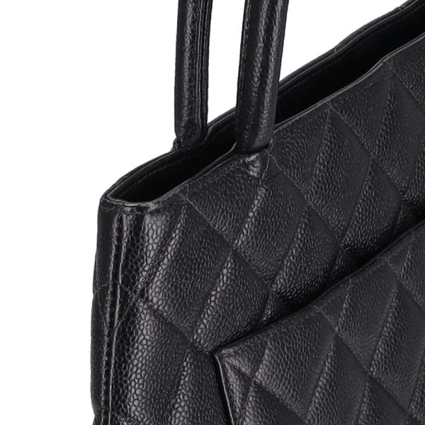 53563 6 Chanel Reprint Tote Bag Black