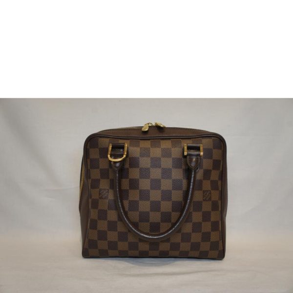 53587 2 Louis Vuitton Brella Damier Ebene Umbrella Bag Brown