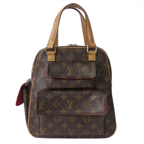 53617 1 Louis Vuitton Exantrie Cité Monogram Handbag Brown