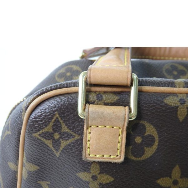 53617 9 Louis Vuitton Exantrie Cité Monogram Handbag Brown