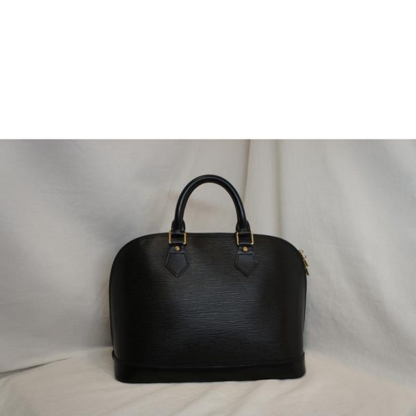 53631 2 Louis Vuitton Alma Epi Noir Hand Bag