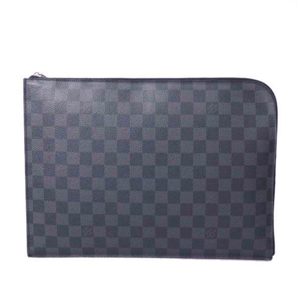 53635 1 Louis Vuitton Pochette Jour GM Graphite Black