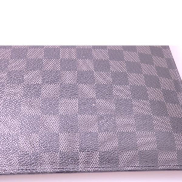 53635 8 Louis Vuitton Pochette Jour Damier Handbag Graphite Gray