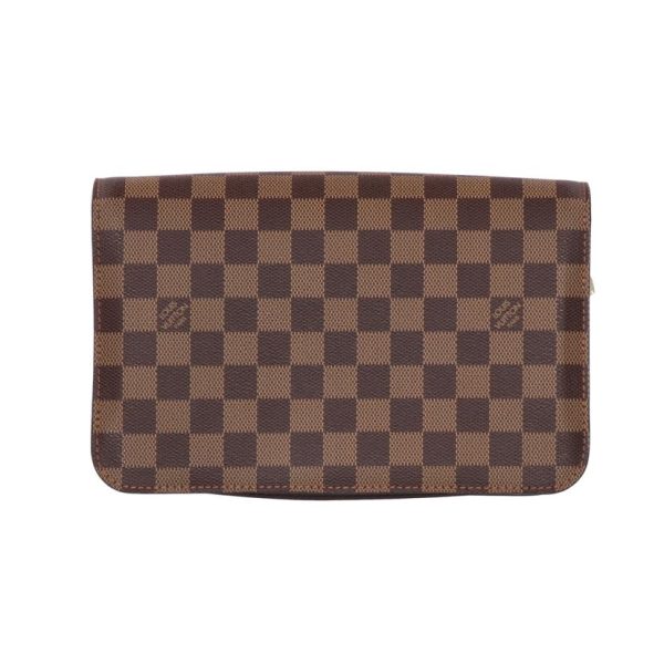 53655 2 Louis Vuitton Saint Louis Damier Ebene Shoulder Bag Brown