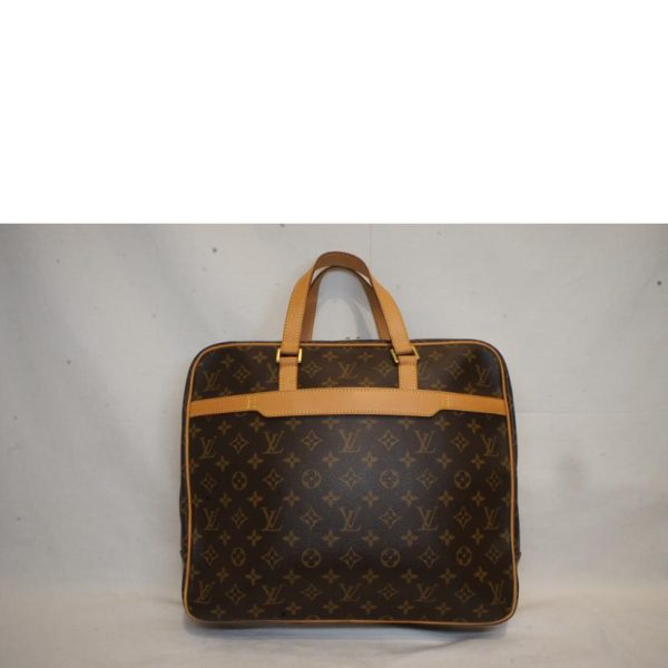 53662 2 Louis Vuitton Porte de Cumin Pegas Monogram Travel Bag Brown