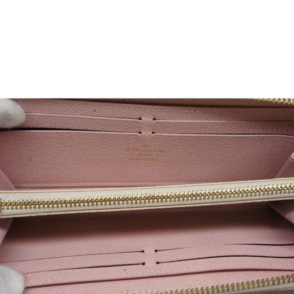 53662 4 Louis Vuitton Clemence Azur Wallet Pink