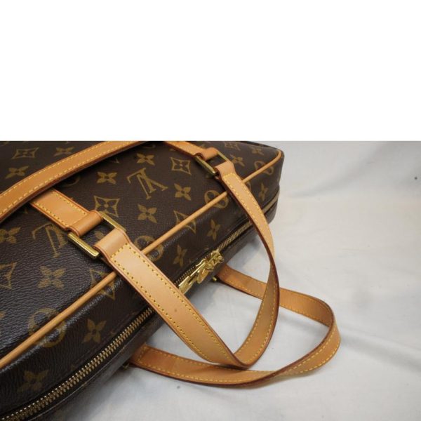 53662 4 Louis Vuitton Porte de Cumin Pegas Monogram Travel Bag Brown