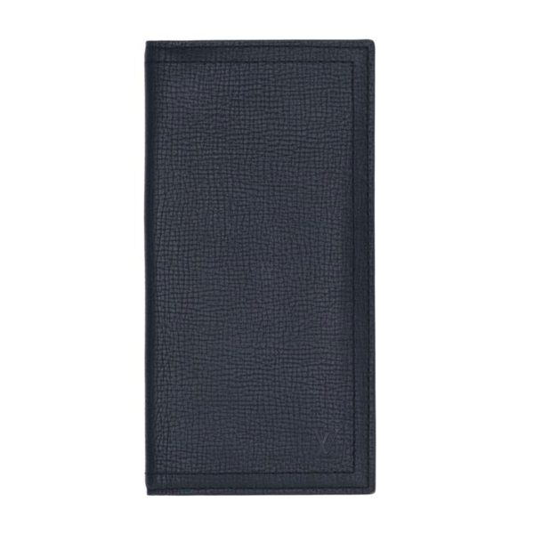 53686 1 Louis Vuitton Portefeuil Long Coin Utah Wallet Blue Marine