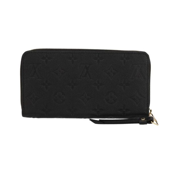 53734 2 Louis Vuitton Monogram Empreinte Zippy Wallet