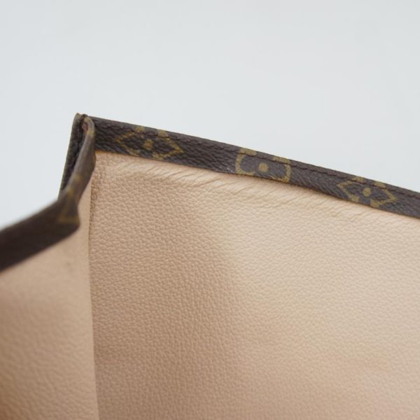 53785 7 Louis Vuitton Sac Plat Monogram Canvas Bag Brown