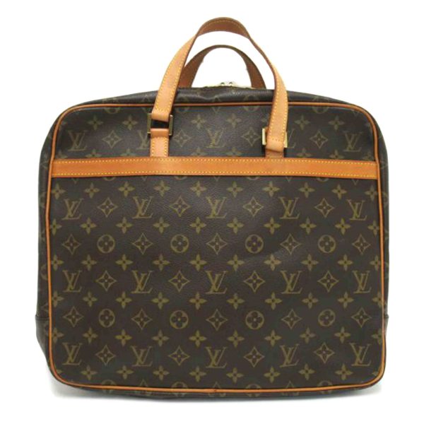 53808 1 Louis Vuitton Porte de Cumin Monogram Handbag Brown