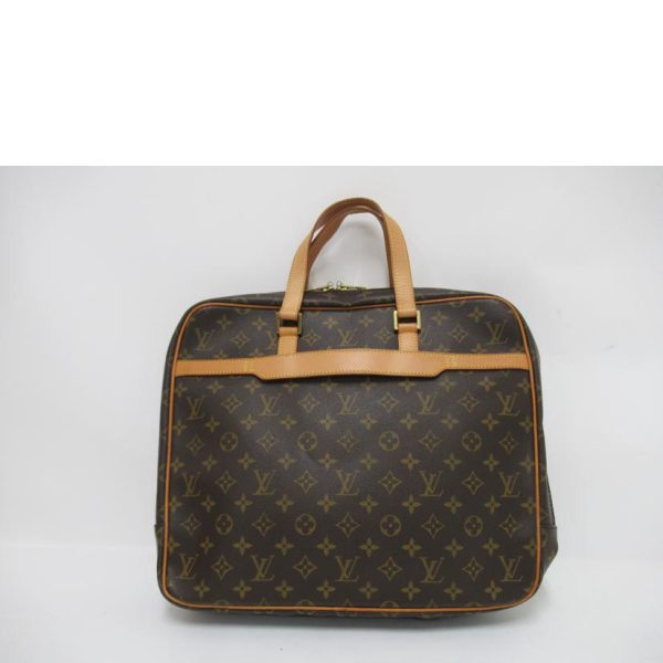 53808 2 Louis Vuitton Porte de Cumin Monogram Handbag Brown