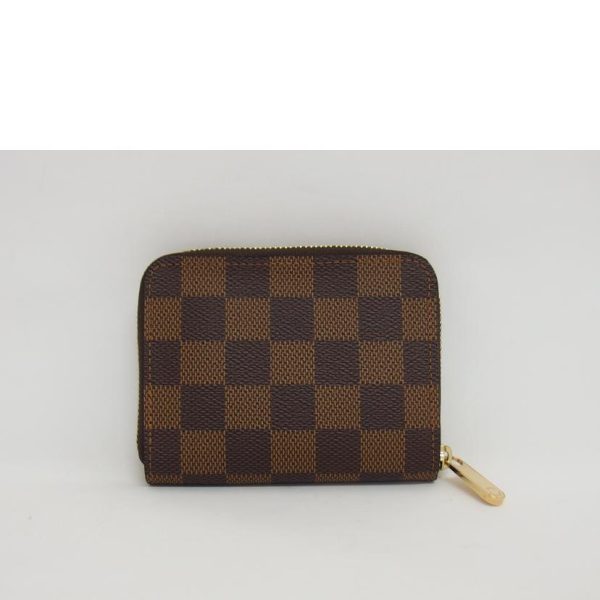 53819 2 Louis Vuitton Zippy Damier Coin Purse Brown