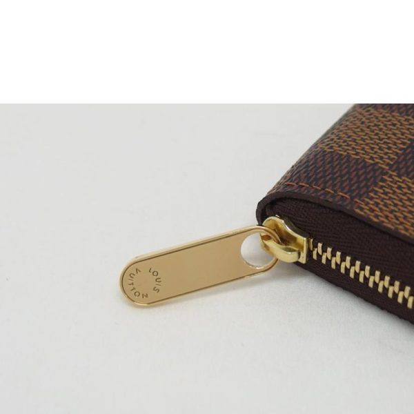 53819 8 Louis Vuitton Zippy Damier Coin Purse Brown