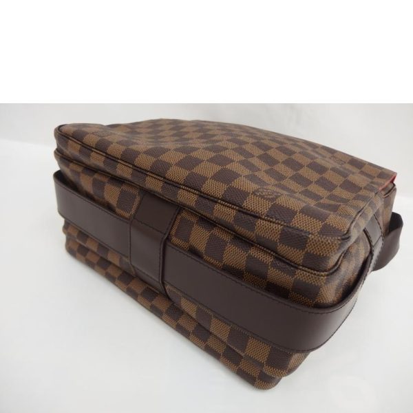 53833 3 Louis Vuitton Naviglio Damier Shoulder Bag Brown