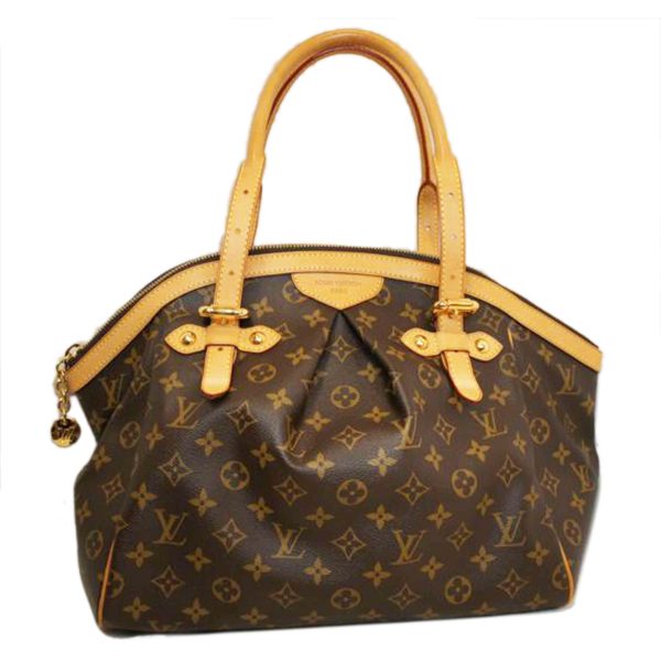 53860 1 Louis Vuitton Tivoli GM Monogram Handbag Brown