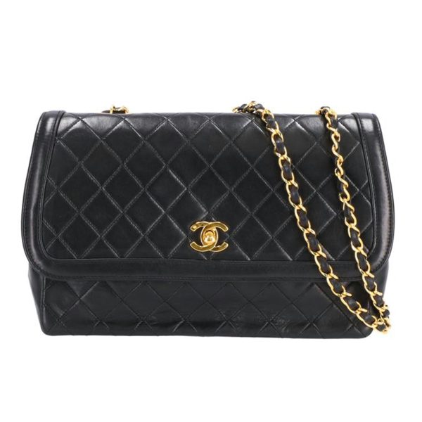 53877 1 Chanel Matelassé Shoulder Bag with Pouch