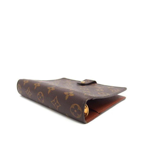 53918 4 Louis Vuitton Agenda Monogram Pouch Brown