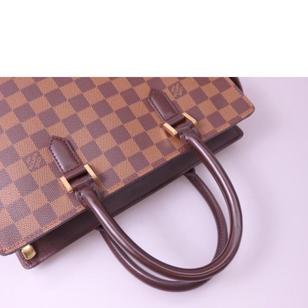 53932 4 Louis Vuitton Venice Damier Ebene Shoulder Bag Brown