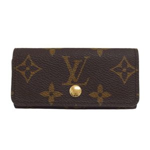 53970 1 LOUIS VUITTON Double Mule M51815 Monogram Brown