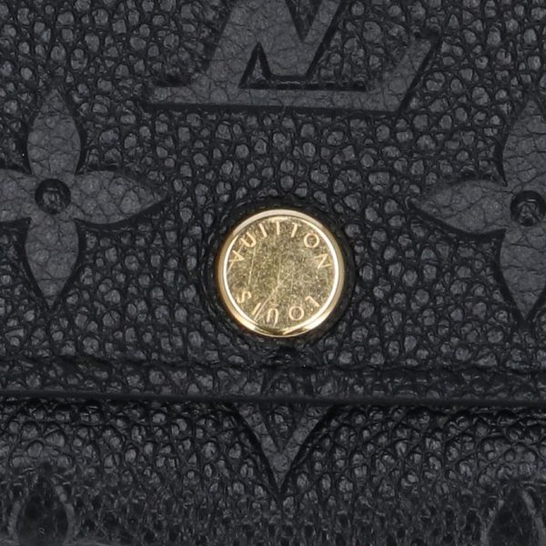 53987 6 Louis Vuitton Multicle Empreinte Key Case Black