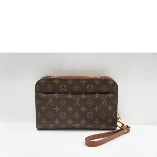 54040 2 Louis Vuitton Orsay Bag Monogram Brown