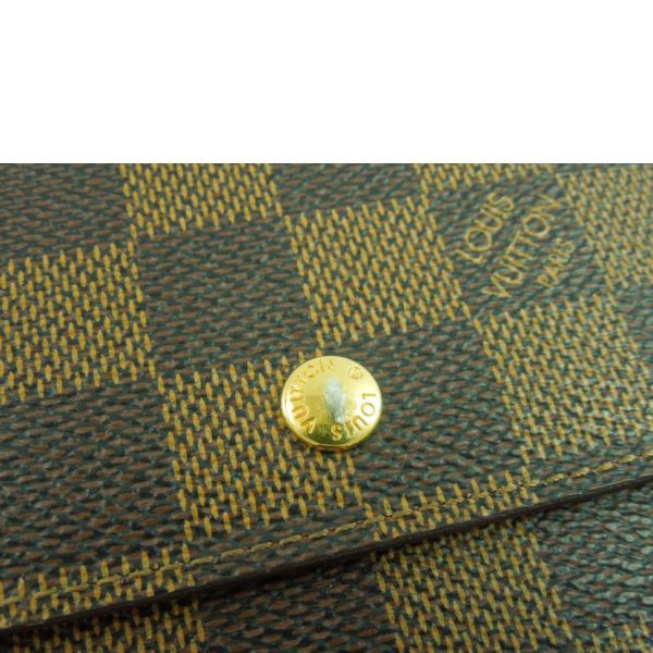 54068 6 Louis Vuitton Elise Wallet Damier