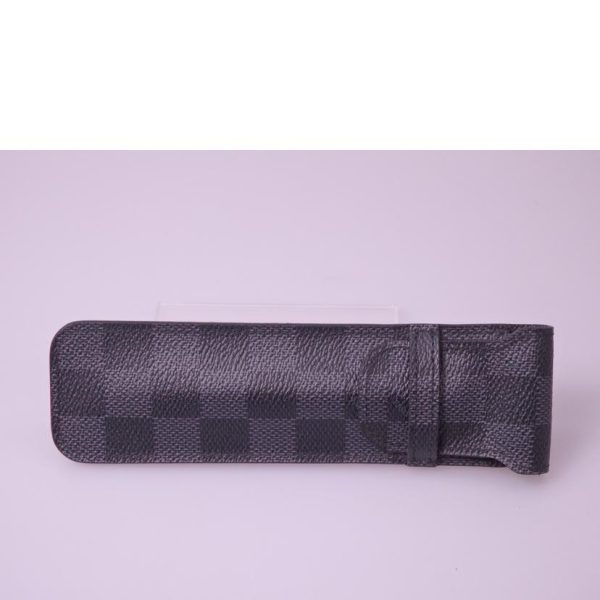 54083 2 Louis Vuitton Pencil Case Damier Graphite