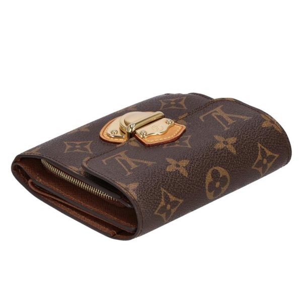 54089 4 Louis Vuitton Portefeuil Joy Monogram Wallet Brown