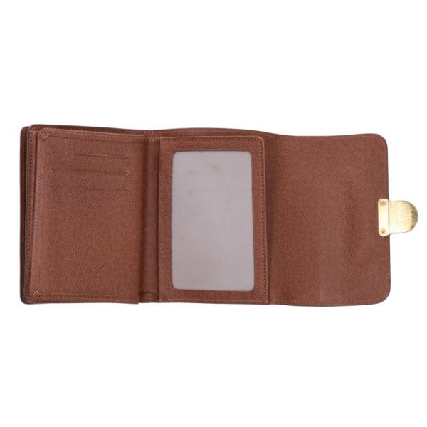 54089 6 Louis Vuitton Portefeuil Joy Monogram Wallet Brown