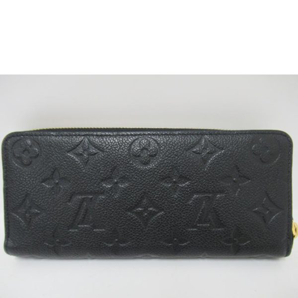 54102 2 Louis Vuitton Monogram Empreinte Portefeuille Clemence Wallet