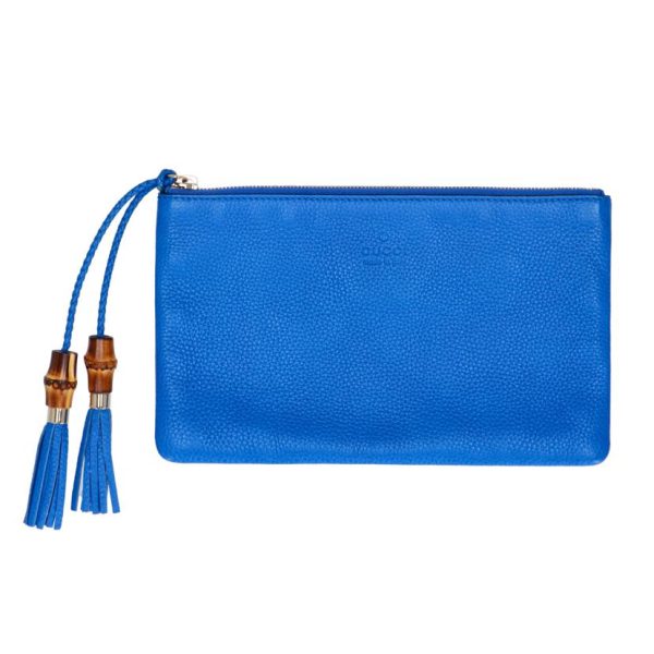 54109 1 Gucci Bamboo Tassel Pouch