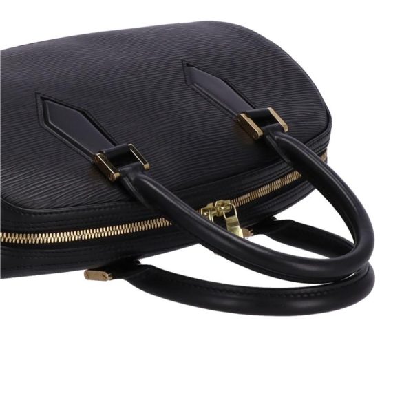 54126 3 Louis Vuitton Jasmine Epi Handbag Noir