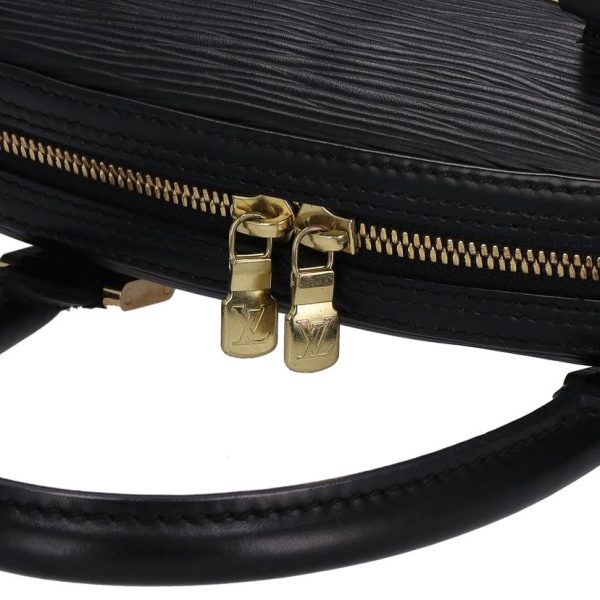 54126 5 Louis Vuitton Jasmine Epi Handbag Noir