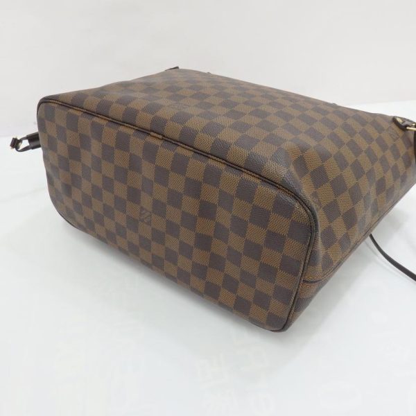 54129 3 Louis Vuitton Neverfull MM Tote Bag Damier