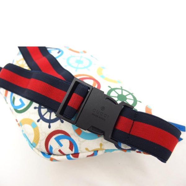 54137 6 GUCCI Waist Bag Childrens Belt Bag Multicolor