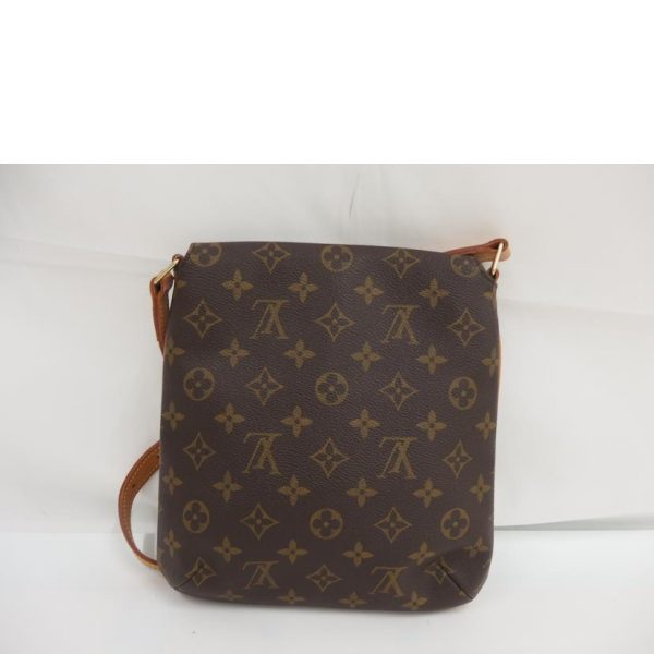 54151 2 Louis Vuitton Musette Salsa Monogram Shoulder Bag Brown